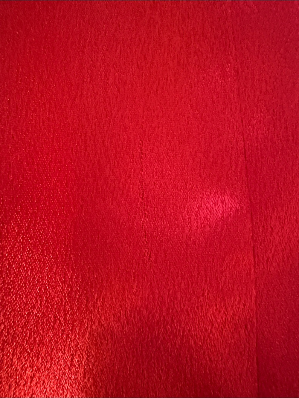 Red Satin-like Strapless Bustier Mini Dress - Picture 5 of 5